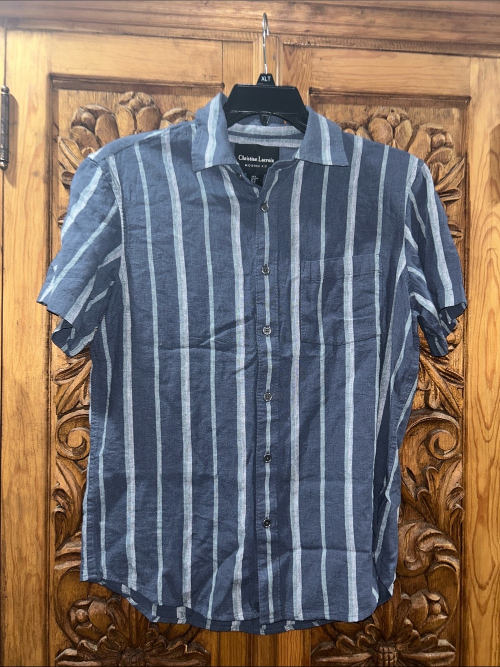 NWT Christian Lacroix linen blend medium men's shirt